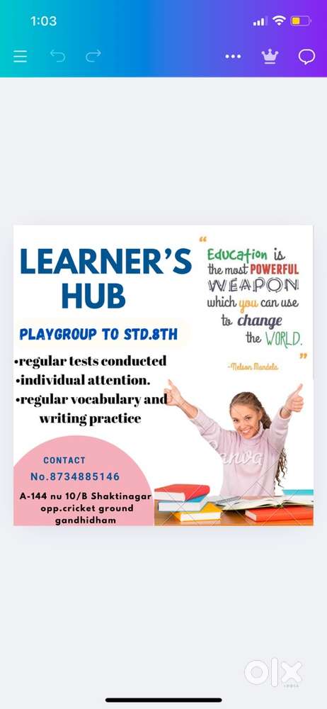 Tuitions for languages and theory subjects