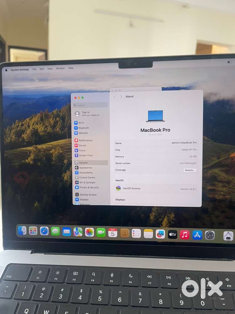 Apple Macbook Pro 32 GB M1 Pro Chip