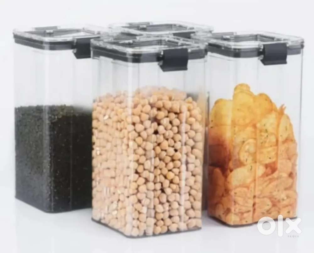 Stylish design uni lock container for kitchen