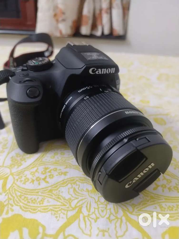 Canon EOS 1500d with 18-55mm lens