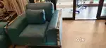 Sofa set of three sofas newly upholstered