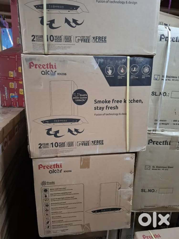 PREETHI ALAY KH206 1200 MM ONLINE PRICE 18000 MY PRICE 9000