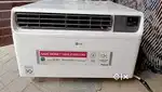 2 year old LG DUAL inverter 1.5 TON window ac coopar coil model