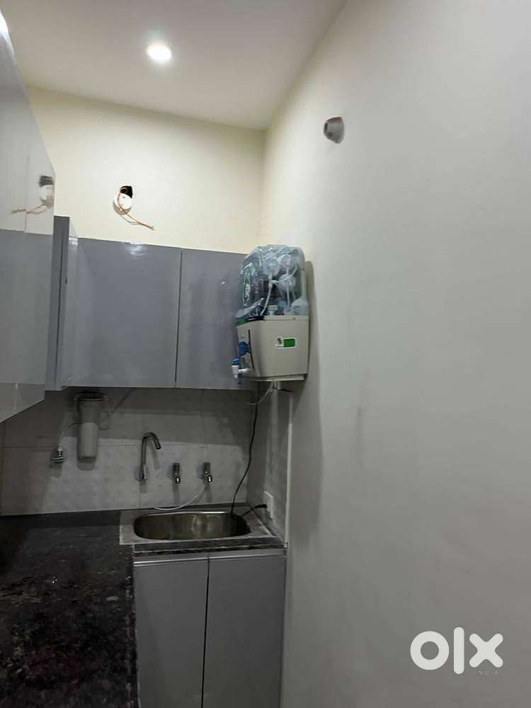 1bhk with drawing room furnished flat gated society peermuchala