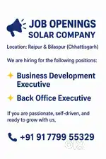 Job openings - Business Development & Back Office Executives,Apply Now