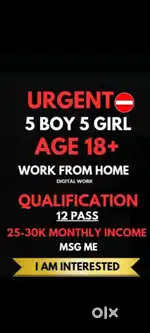 Work from home opportunities