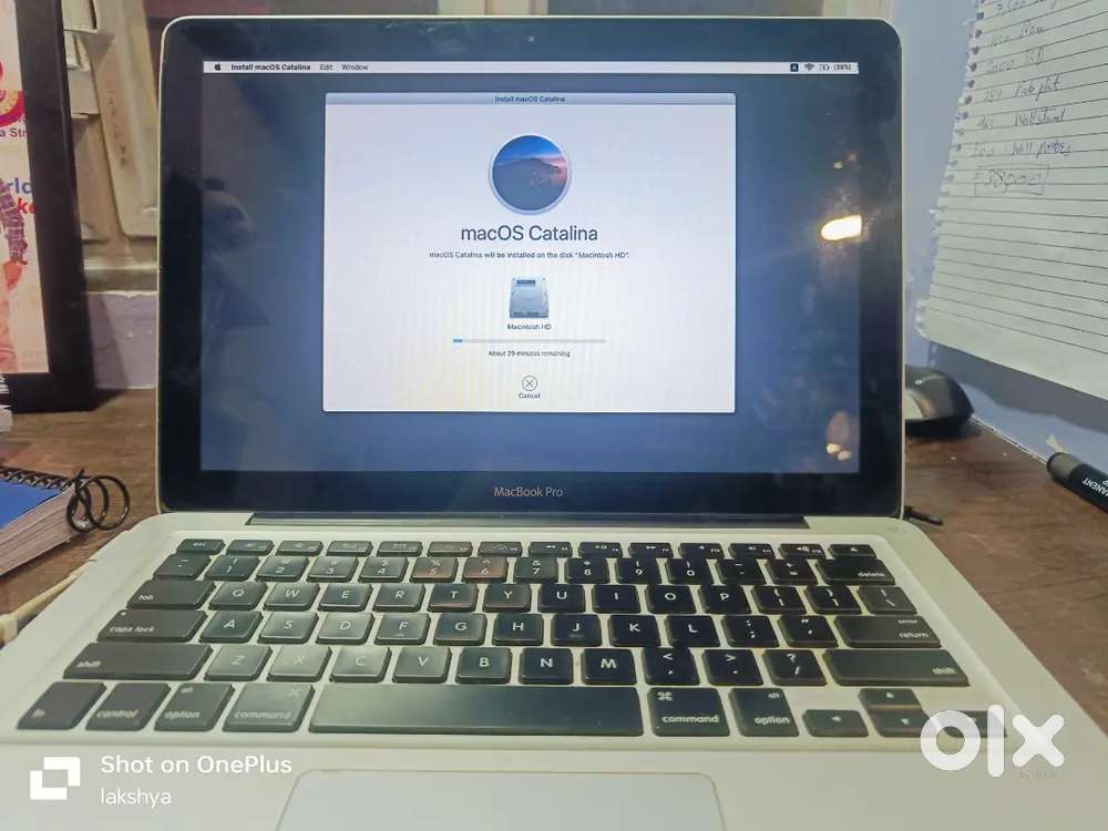 2015 macbook pro Catalina os working fine condition can be used nicely