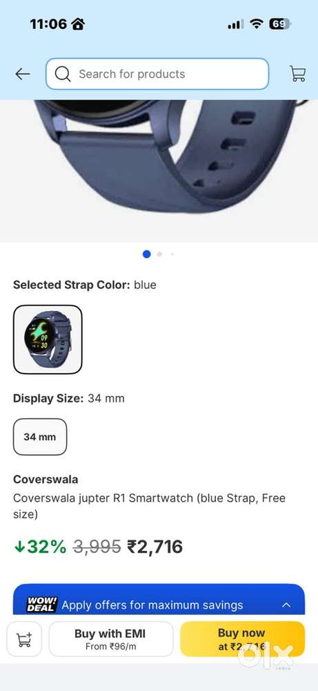 Fastrack smart Jupiter R1 new but open Box