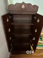 Wooden Pooja Cabinet / Temple for Home