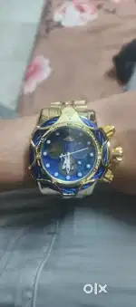 INVETICA Watch Golden shiny and very heavy