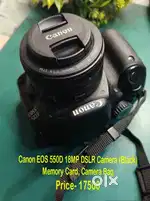 Canon EOS 550D DSLR Camera Black / Lenovo laptop