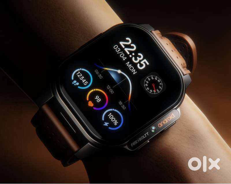 Fire-Boltt Smart Watch Selfie Camera, 4G Nano-SIM Slot, 54.1mm AMOLED