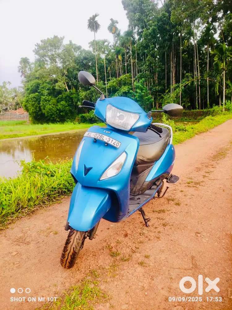 TVS Jupiter , 2020 model , BS(lV), Blue colour