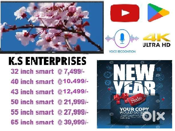 32 inches SMART LED TV, FULL HD IN 7499/- ONLY.