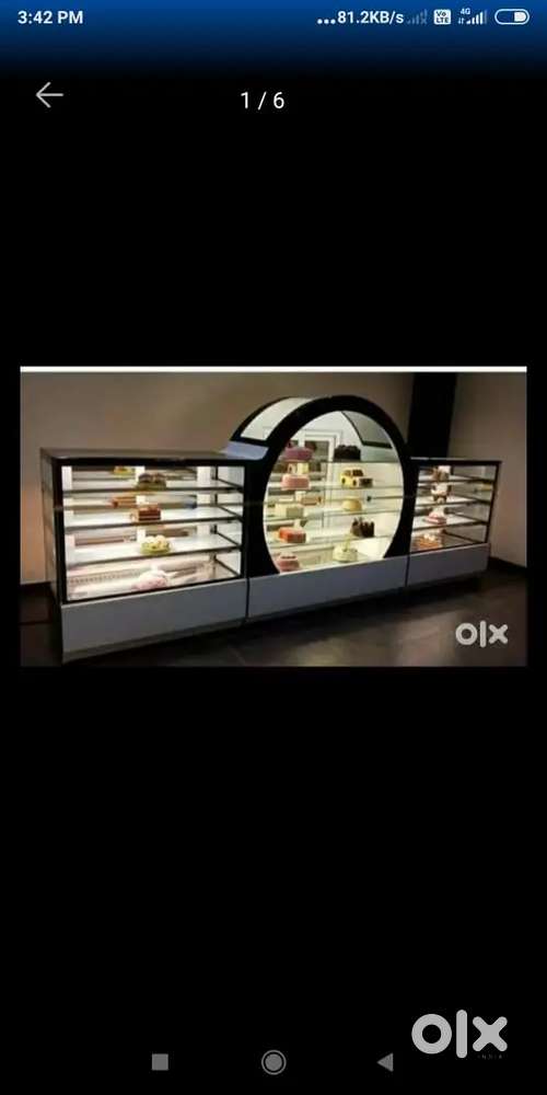 Bakery counter cold &hot oven sandwich machine coffee table