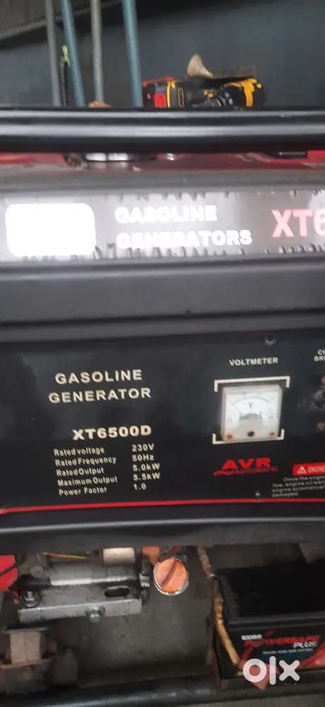 Generator 5 kw petrol pakka condition urgent sales