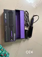 Bblunt hair straightening