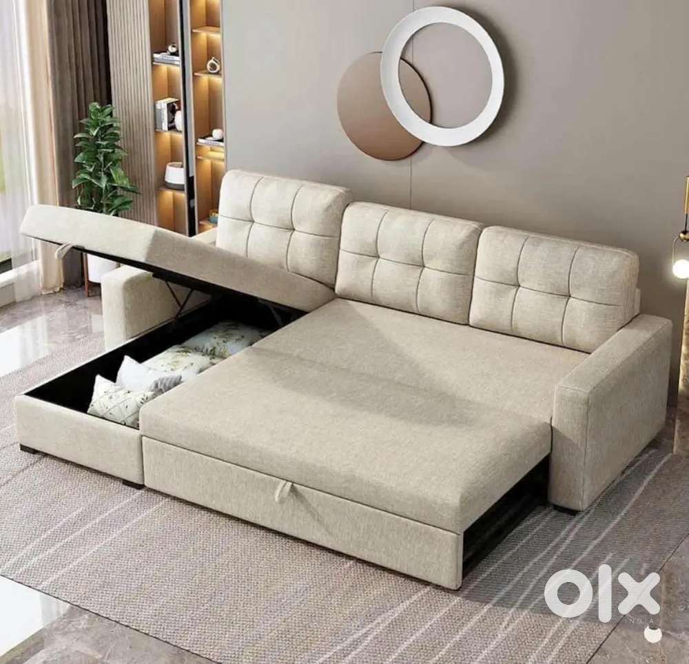 New brand l sofa cum bed and design