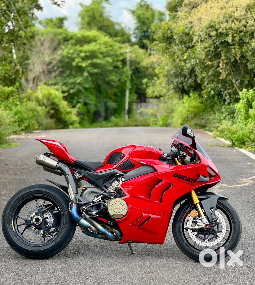 Ducati Panigale V4S under warranty
