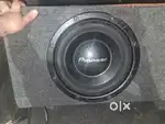 Pioneer 305 12 inch car audio subwoofer in excellent condition