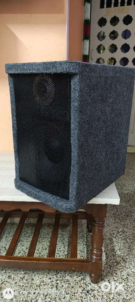 10 Customize woofer speaker box 2 nos
