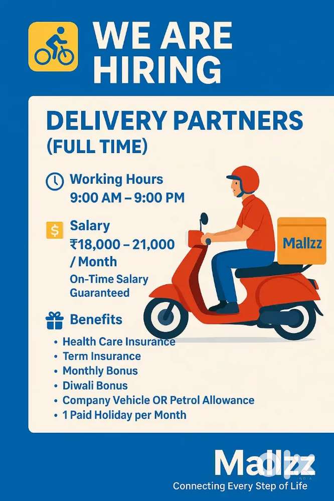 Delivery partner wanted