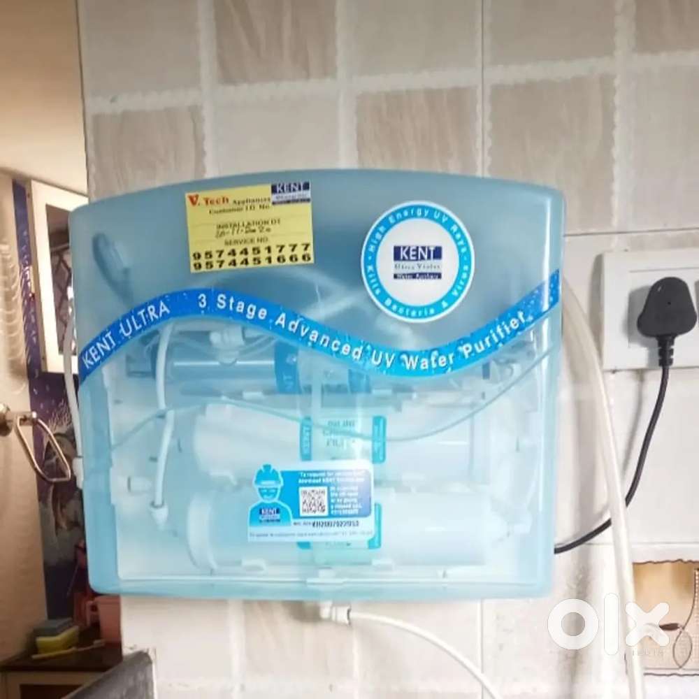 KENT ULTRA(11012) WATER PURIFIER, JUST 1 YEAR USED