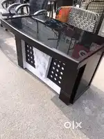 Brand new Office table with Glass available at wholesale price