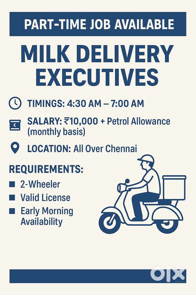 Morning Delivery 10000 ++ per month