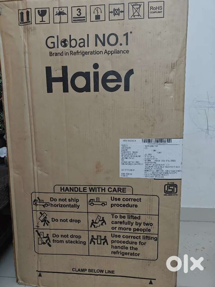 Haier 175 liter fridge for sale -pack piece