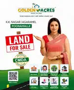 Agaramel Land for Sale  CMDA Approved Residential Plots in Chennai
