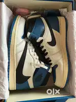 Nike Air Jordan 1 Travis Scott fragment desigen High. size: UK 7