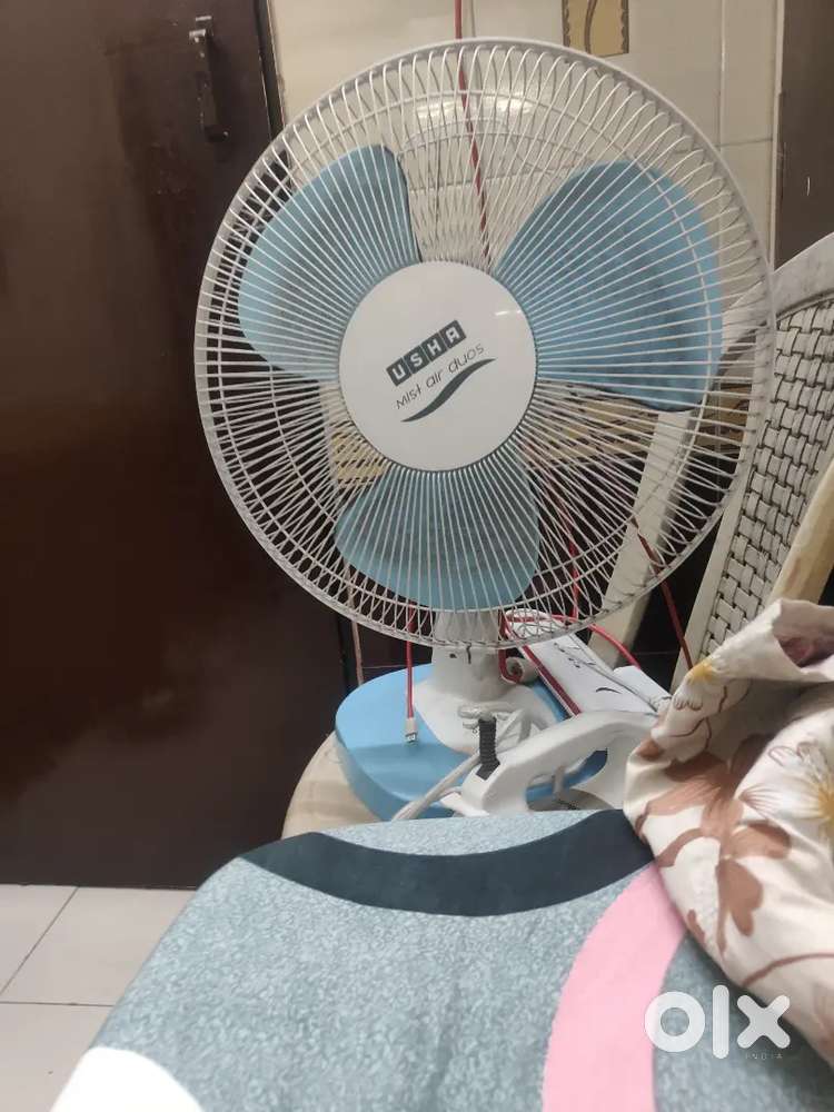 Table Fan and juicer grinder