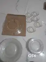 A very good quality Yera glass premium luxury dinner set