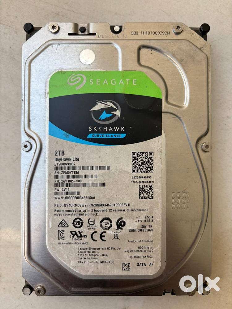 2TB Hard disk