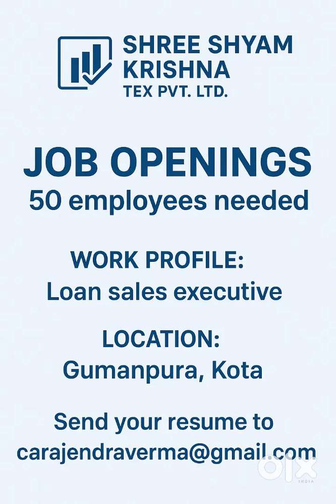 “Finance Executive Required – Good Salary + Incentives”