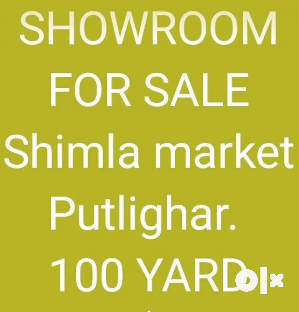 Shimla market putlighar show room for sale gud location demand