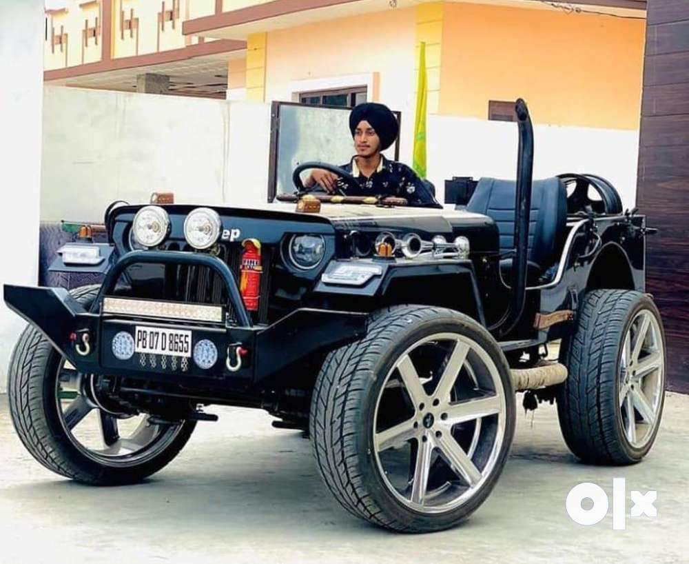 Willy jeep modified by bombay jeeps ambala city open jeep modified