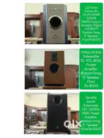 AVR Subwoofers  - Yamaha, Onkyo, Onkyo, Sumiko