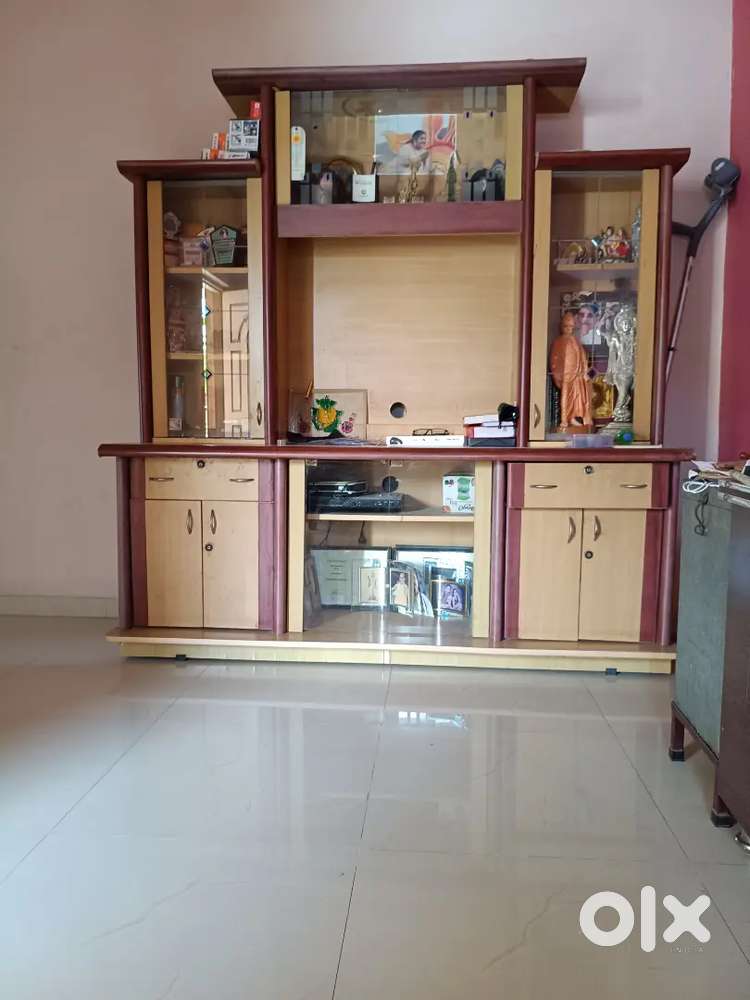 Showcase with TV cabinet