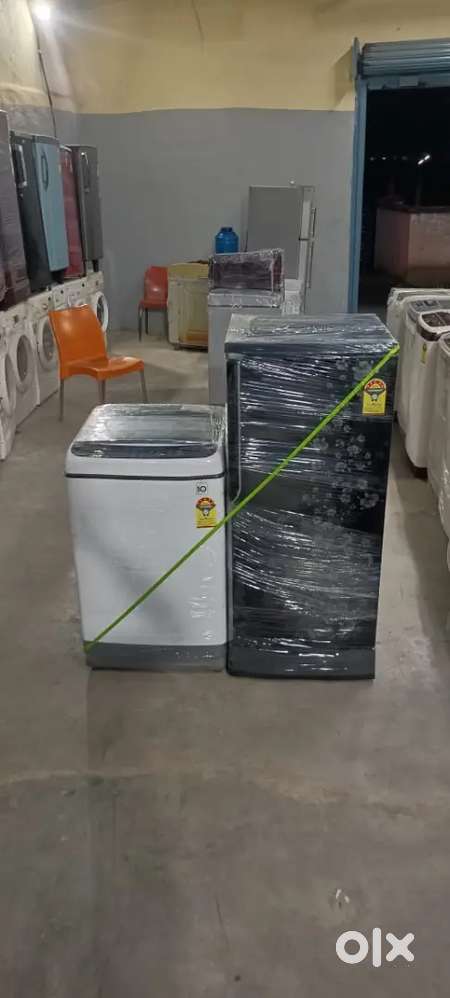 Weekend offer Samsung latest model single door and LG top load machine