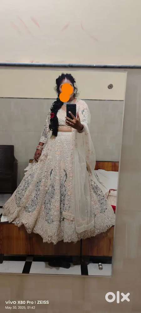 Trending peacock design lehenga