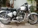 Bike has a average condition with self start and all the legal papers