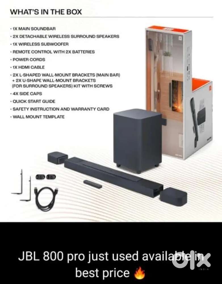 JBL JOME theatre 800 pro