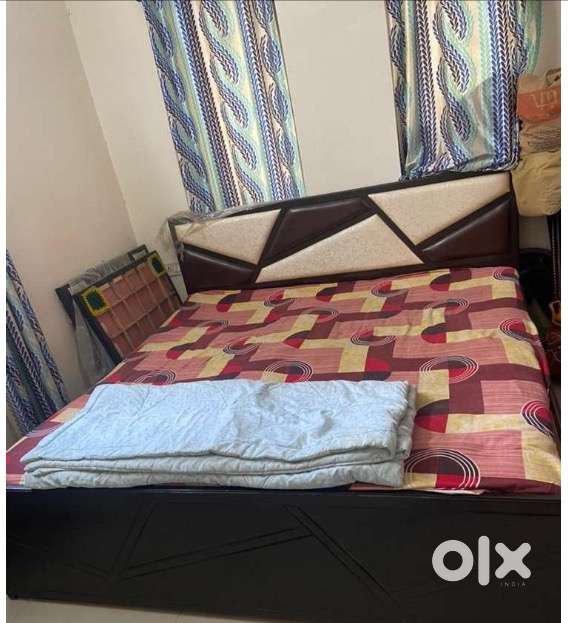 Wooden bed