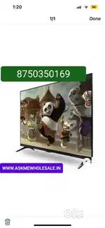 Brand new 48 inch O led tv with sound bar Alexa inbuilt wifi #230