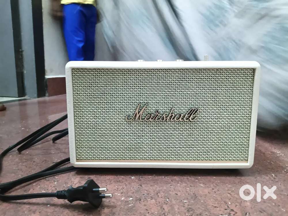 Marshall Acton III 60 W Bluetooth Powered Home Speaker, Cream