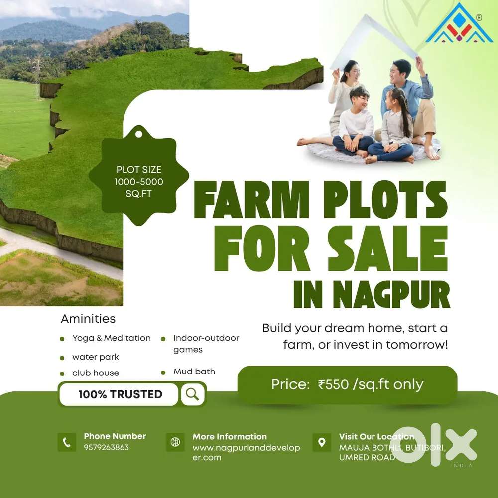 Farmhouse Plot For Sale in Prime Location