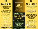 PARK4 Pg, Paying guest FREE WIFI,FREE LIBRARY, FREE LAUNDRY, FULLY AC