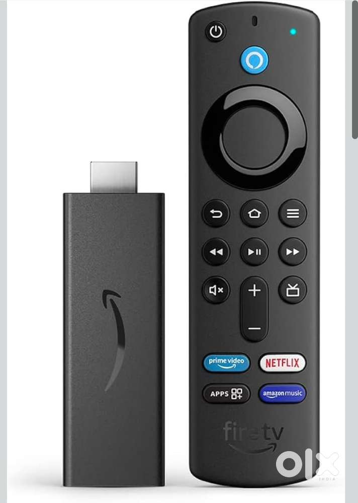 Amazon Fire TV Stick with Alexa Voice Remote.